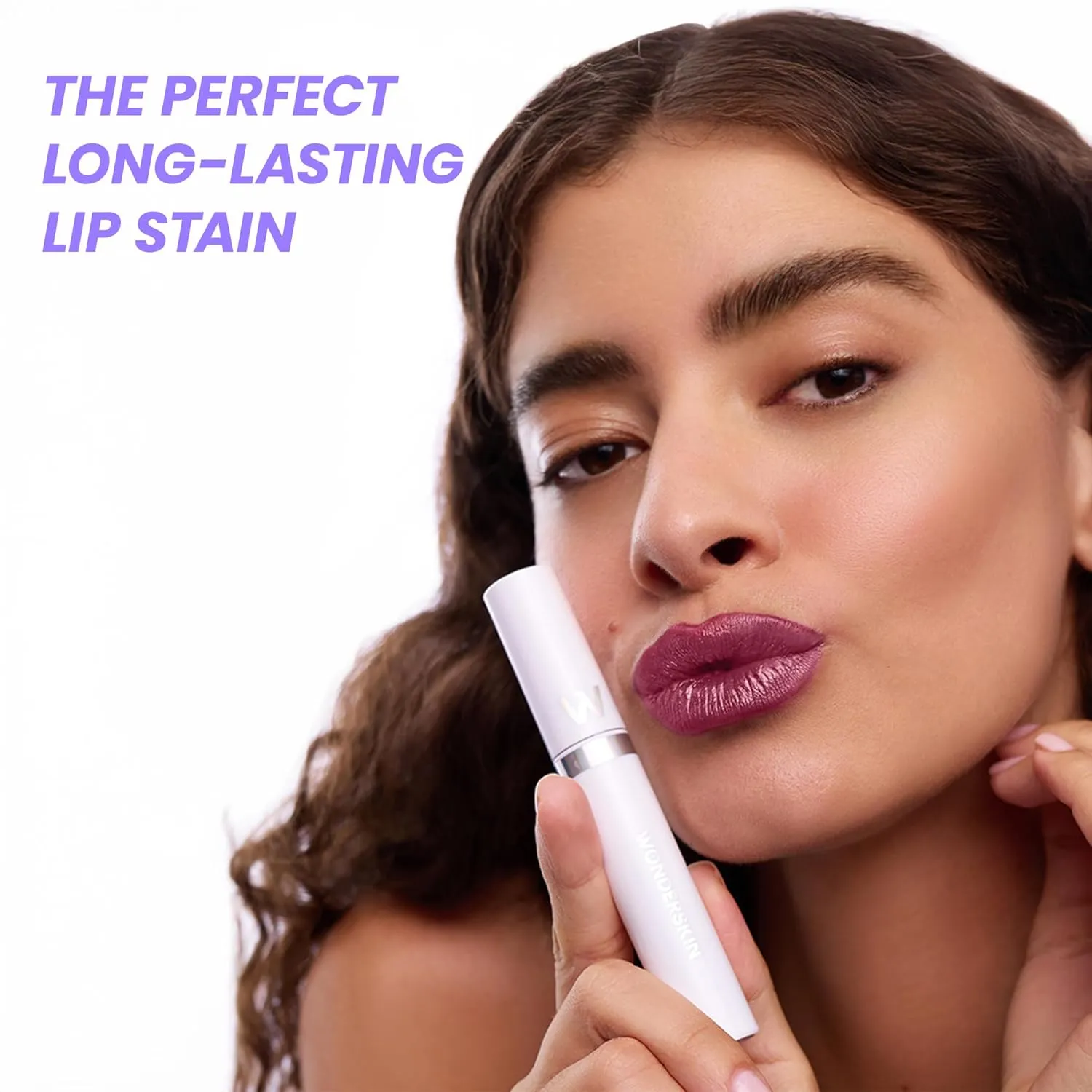 Wonderskin Wonder Blading Lip Stain Peel Off Masque - Long Lasting, Waterproof and Transfer Proof Nude Lip Tint, Matte Finish Peel Off Makeup (Bella Masque)