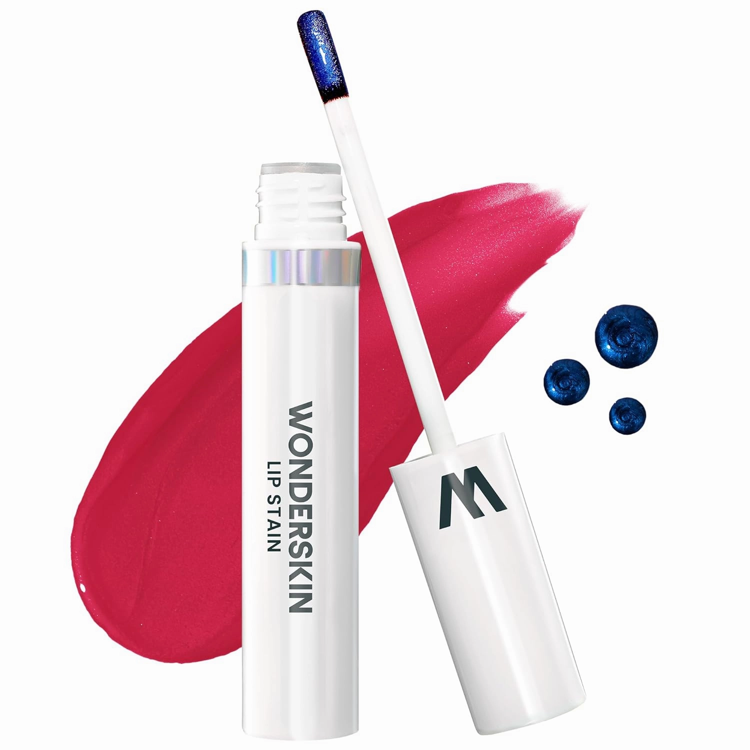 Wonderskin Wonder Blading Lip Stain Peel Off Masque - Long Lasting, Waterproof and Transfer Proof Nude Lip Tint, Matte Finish Peel Off Lip Stain (Whimsical Masque)
