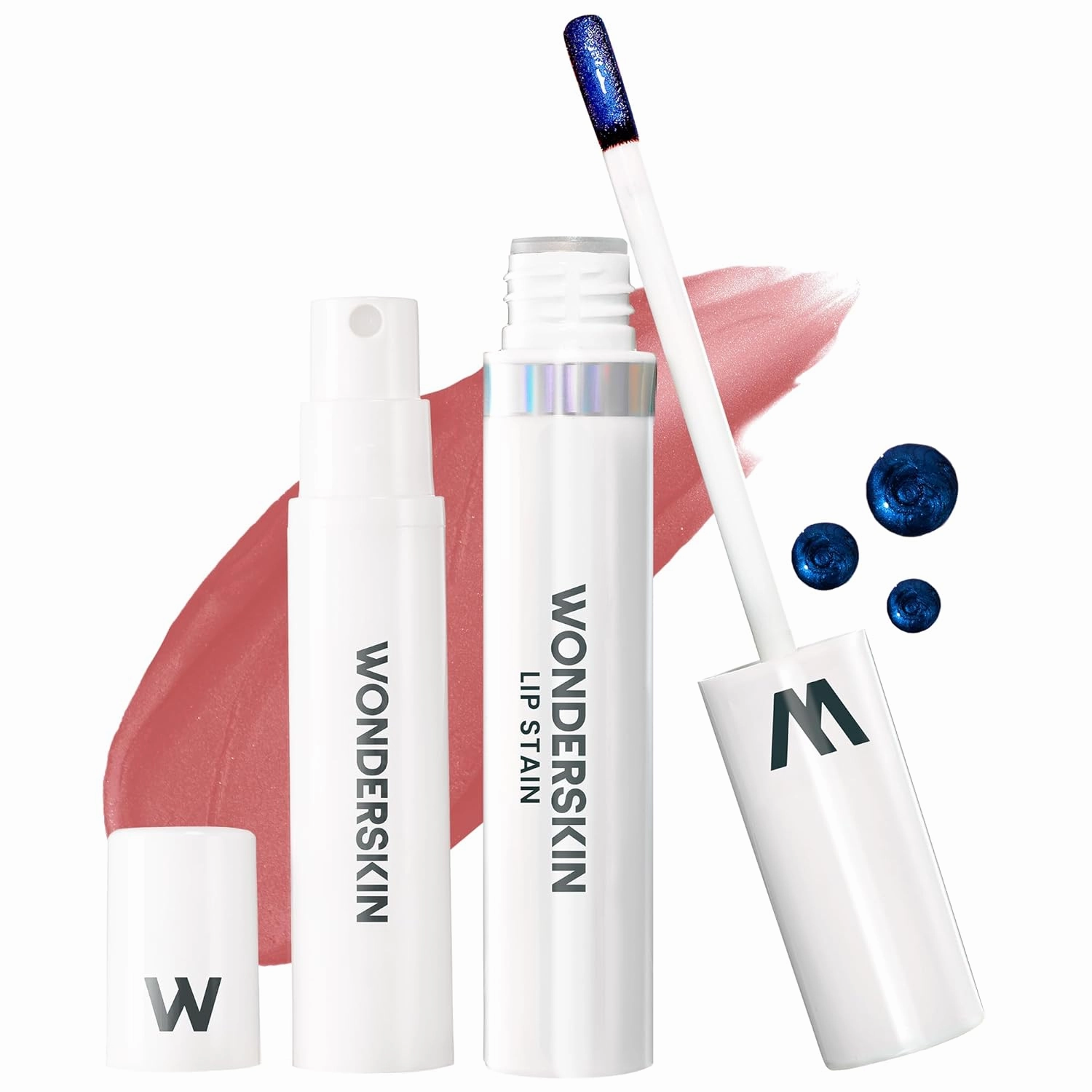Wonderskin Wonder Blading Lip Stain Peel Off Masque - Long Lasting, Waterproof and Transfer Proof Nude Lip Tint, Matte Finish Peel Off Lip Stain (Whimsical Masque)