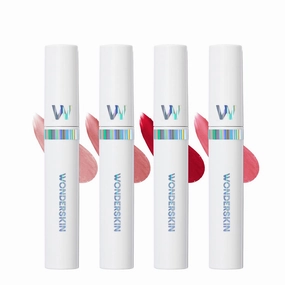 Wonderskin Wonder Blading Lip Stain Peel Off Masque in 4 Shades: Romance, Divine, Whimsical and XOXO, Long-lasting, Waterproof and Transfer Proof