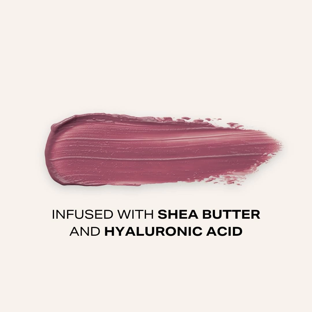 Woosh Beauty Boudoir Balm | Moisturizing color infused with Hyaluronic Acid | Derm-Tested | Buildable Color | Fragrance Free | Vegan (Silk)
