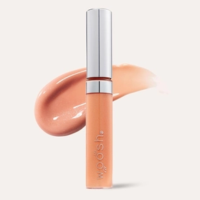 Woosh Beauty, Spin-On Lip Gloss, Hydrating Hyaluronic Acid & Shea Butter, No Fine Lines, Shine Finish, Vegan & Cruelty-Free - Glaze