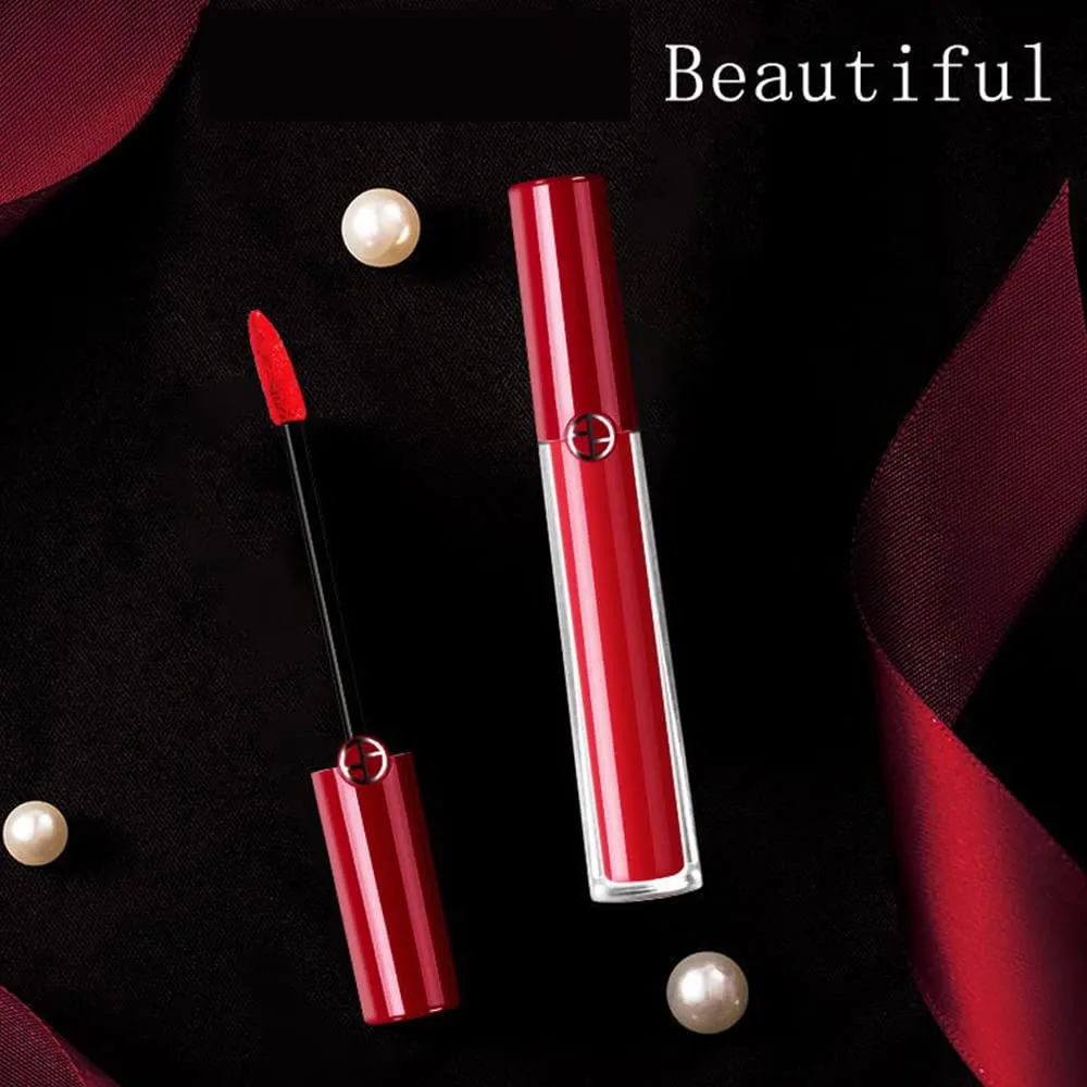 Xaena 14 Colors Matte Liquid Lipstick, Ladies Matte Liquid Lipstick Long Lasting Waterproof Velvet Lip Gloss Set Pigmented Lip Makeup Gift for Girls and Women (#201)