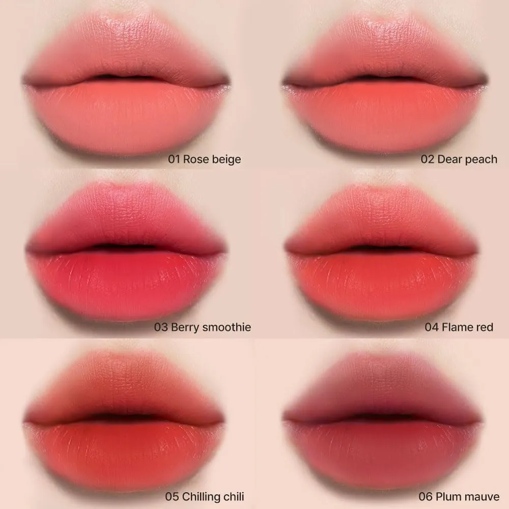 YNM Cream Matte Lipstick (02 DEAR PEACH, 5.5g), Long Lasting, Non-Drying,K-beauty, Buildable, Lightweight Formula, Full Coverage, Highly Pigmented