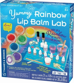 Yummy Rainbow Lip Balm Lab Age 8 