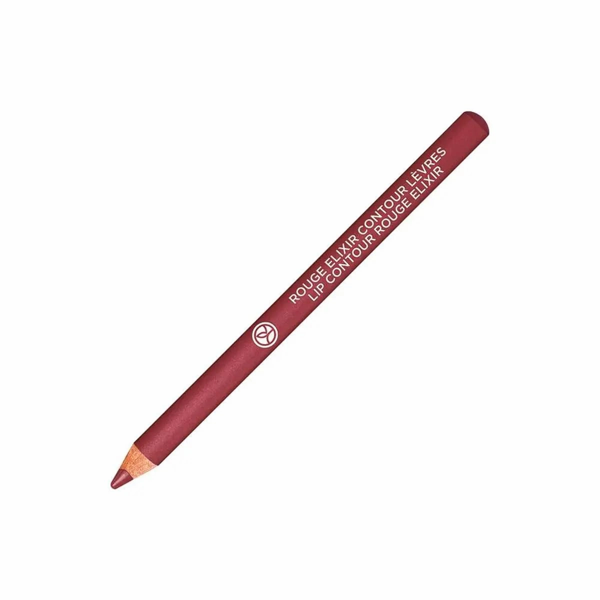 Yves Rocher Rouge Elixir Lip Contour Pencil Long-Lasting Lips Liner for Wome Smudge-Proof Perfect for Lipstick Base 07 Bordeaux - 1.1g